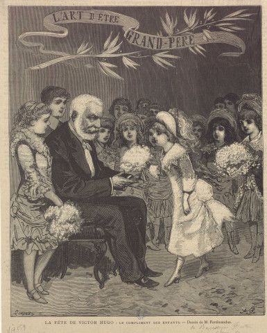 La Fête de Victor Hugo [image fixe] / Quesnel  ; Ferdinandus , Paris, 1881