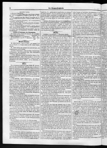 14/05/1842 - Le Franc-comtois - Journal de Besançon et des trois départements