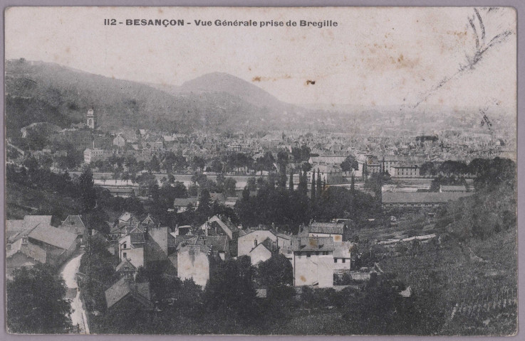 Besançon - Vue Générale prise de Bregille [image fixe] , 1904/1907