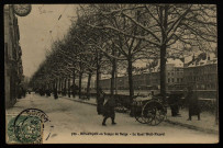 Besançon en temps de neige. Le Quai Veil-Picard [image fixe] , 1904/1907