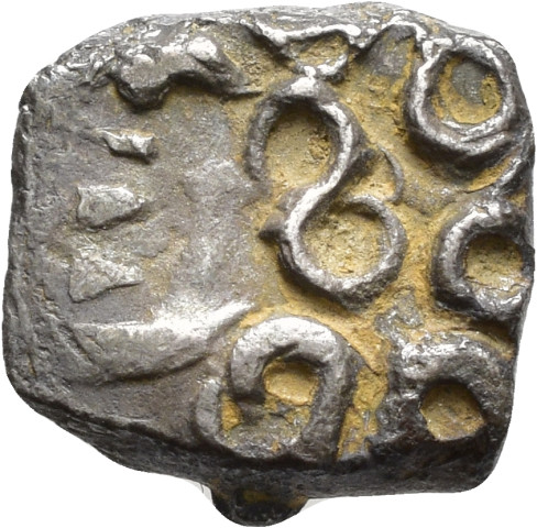 A.X12GOU.5 - pièce de monnaie ; denier
