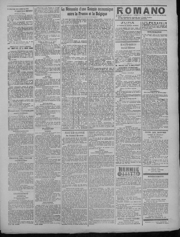 26/04/1922 - La Dépêche républicaine de Franche-Comté [Texte imprimé]