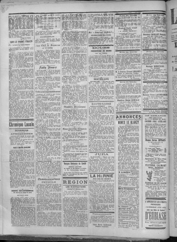 26/01/1918 - La Dépêche républicaine de Franche-Comté [Texte imprimé]