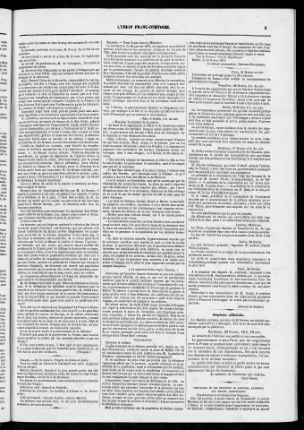 25/02/1871 - L'Union franc-comtoise [Texte imprimé]