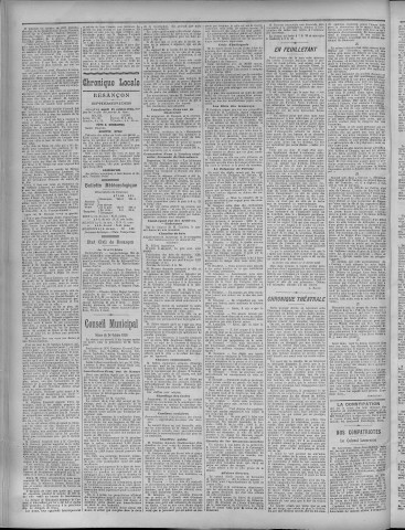 25/10/1910 - La Dépêche républicaine de Franche-Comté [Texte imprimé]