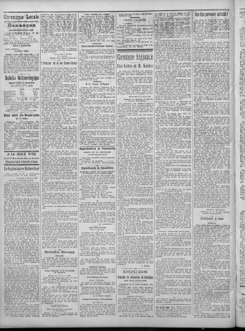 13/03/1914 - La Dépêche républicaine de Franche-Comté [Texte imprimé]