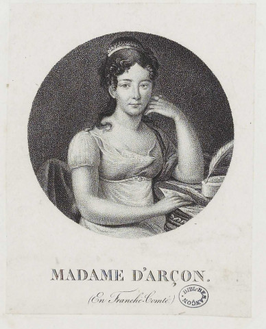 Madame d'Arçon (en Franche-Comté) [estampe] , [S. l.] : [s. n.], [1800-1899]