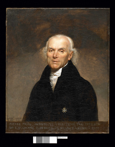 Portrait de l'architecte Pierre Adrien Pâris (1745-1819)
