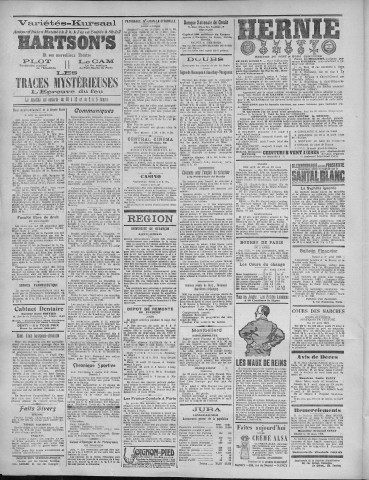 03/04/1921 - La Dépêche républicaine de Franche-Comté [Texte imprimé]