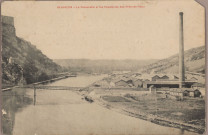 Besançon - La Passerelle et les Papeteries des Prés-de-Vaux [image fixe] 1904