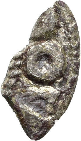 874.1.77.4 - pièce de monnaie (fragment, 1) ; denier tournois