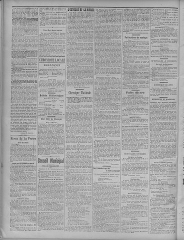 10/12/1907 - La Dépêche républicaine de Franche-Comté [Texte imprimé]