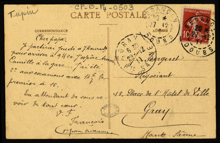 Mouthier - Cascade des Narines-de-Cheval. [image fixe] 1910/1911