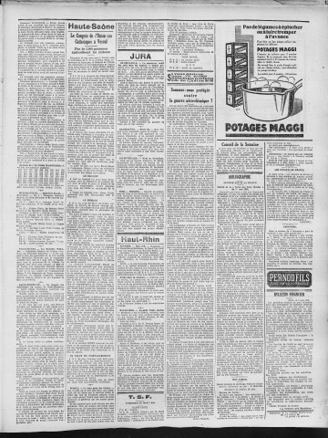 11/05/1931 - La Dépêche républicaine de Franche-Comté [Texte imprimé]