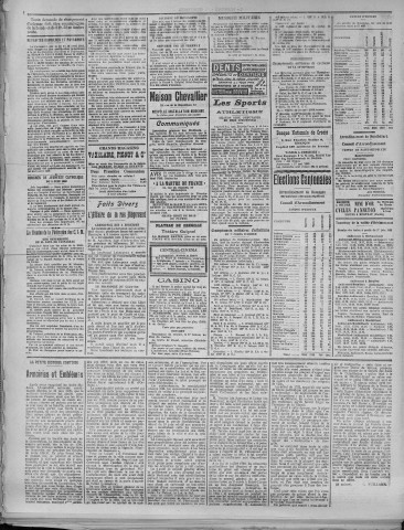 21/05/1922 - La Dépêche républicaine de Franche-Comté [Texte imprimé]