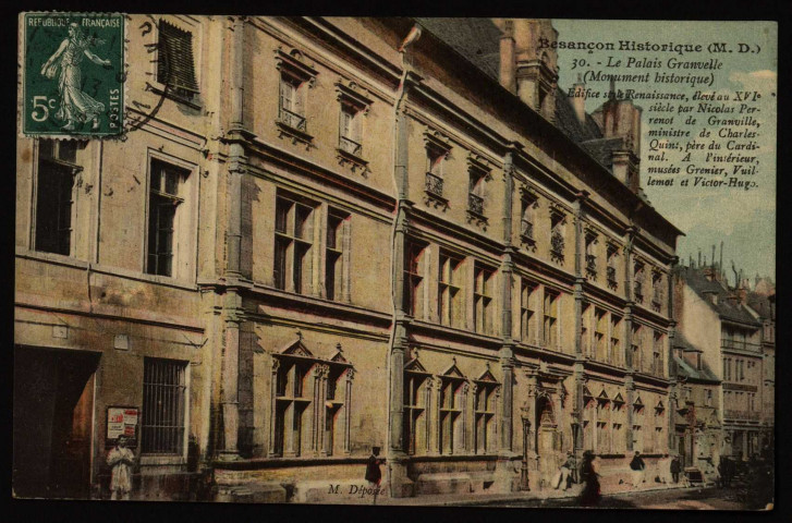 Le Palais Granvelle (Monument historique) [image fixe] , 1904/1913