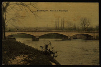 Besançon - Pont de la République [image fixe] , 1930/1950