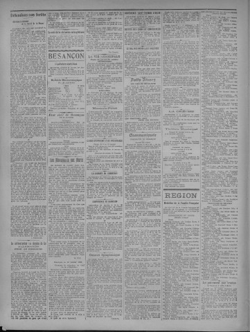 21/01/1921 - La Dépêche républicaine de Franche-Comté [Texte imprimé]