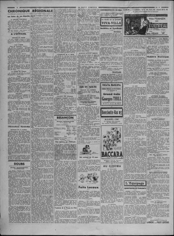 16/02/1936 - Le petit comtois [Texte imprimé] : journal républicain démocratique quotidien