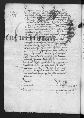 Comptes de la Ville de Besançon, recettes et dépenses, Compte de Pierre de Chaffoy (1er janvier - 31 décembre 1514)