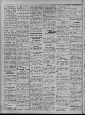 14/06/1911 - La Dépêche républicaine de Franche-Comté [Texte imprimé]