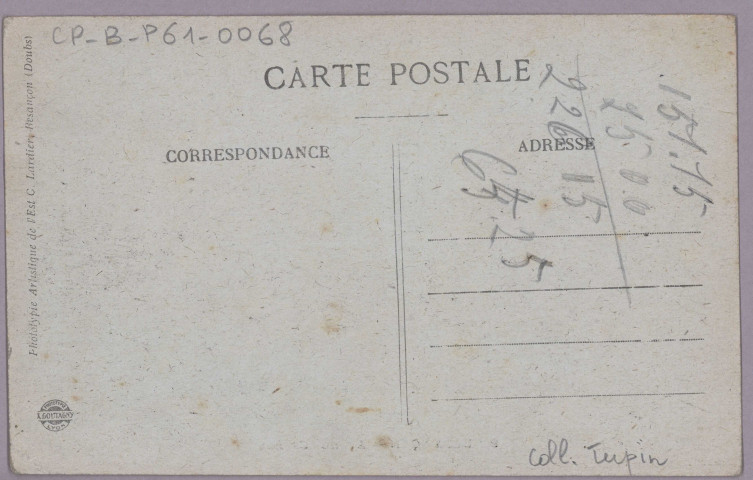 Besançon - Avenue Carnot [image fixe] , Besançon : Phototypie Artistique de l'Est C. Lardier ; C.L.B, 1915/1930