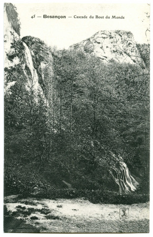 Besançon. Cascade du Bout du Monde [image fixe] , Besançon : J. Liard, 1901/1908