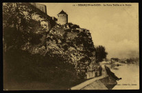 Besançon-les-Bains. La Porte Taillée et le Doubs [image fixe] , 1904/1915