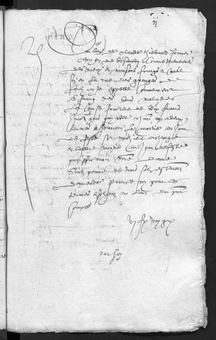 Comptes de la Ville de Besançon, recettes et dépenses, Compte de Claude Cabet (1er juin 1587 - 31 mai 1588)