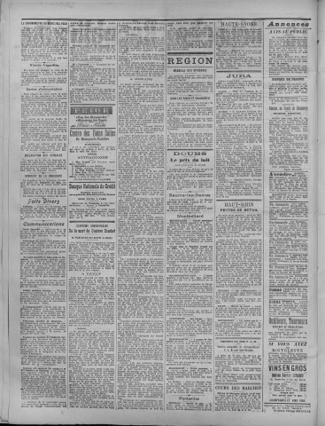 20/06/1919 - La Dépêche républicaine de Franche-Comté [Texte imprimé]