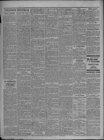 22/11/1931 - Le petit comtois [Texte imprimé] : journal républicain démocratique quotidien