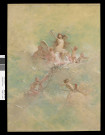 Projet de plafond : Vénus et putti
