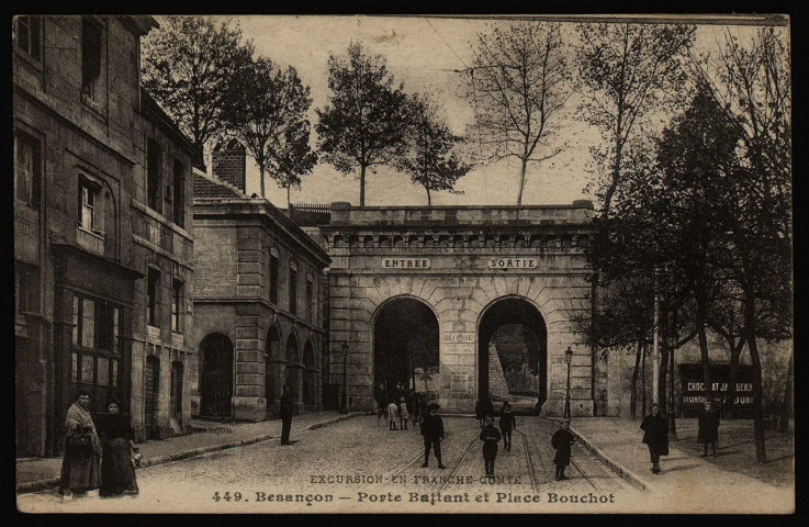 Besançon. - Porte de Battant et Place Bouchot - [image fixe] , Besançon : Edit. L. Gaillard-Prêtre - Besançon, 1904/1920