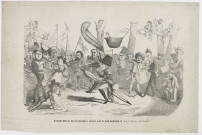 Grande Revue des Grotesques, passée par le Caricaturiste [image fixe] / Theo-Edo ; Quillenbois (pseud.) , Paris, 1849