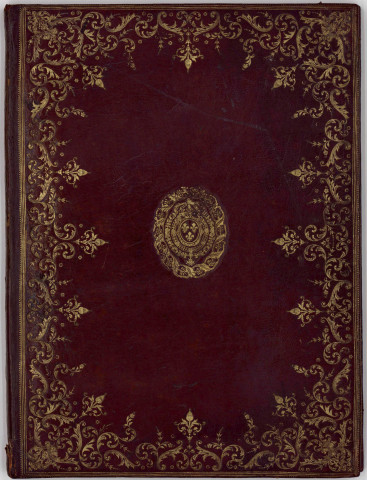 [Buvards aux armes de Louis XV. Ouvrage de Mr. Leone]