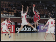 Sports collectifs- Handball masculin, vues d'un matchM. Tupin