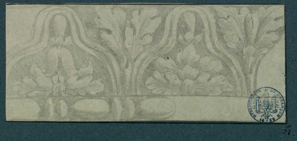 Ornement d'architecture , [S.l.] : [s.n.], [1700-1800]