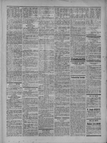 06/01/1916 - La Dépêche républicaine de Franche-Comté [Texte imprimé]
