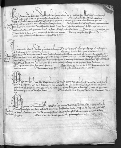 Comptes de la Ville de Besançon, recettes et dépenses, Comptes de Jehan Navarret (24 juin 1389-24 juin 1394)