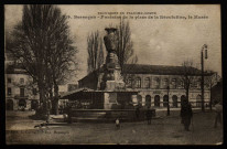 Besançon - Besançon - Fontaine de la place de la Révolution, le Musée. [image fixe] , Besançon : Edit L. Gaillard-Prêtre - Besançon., 1912/1916