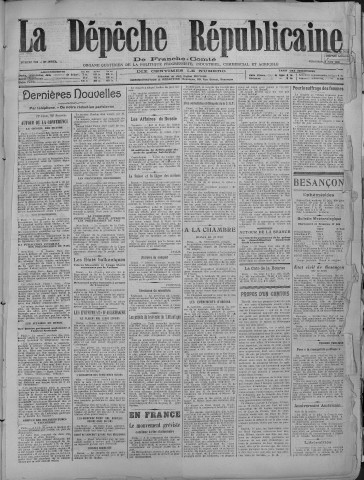 13/06/1919 - La Dépêche républicaine de Franche-Comté [Texte imprimé]