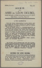 03/1930 - Bulletin / Société des amis de Léon Deubel