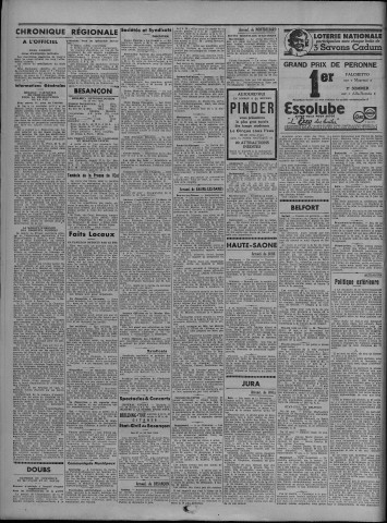 29/05/1934 - Le petit comtois [Texte imprimé] : journal républicain démocratique quotidien