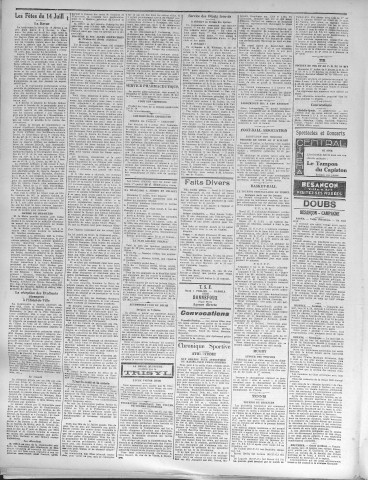 16/07/1932 - La Dépêche républicaine de Franche-Comté [Texte imprimé]