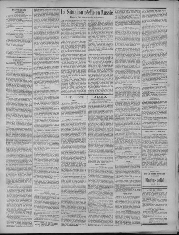 14/03/1923 - La Dépêche républicaine de Franche-Comté [Texte imprimé]