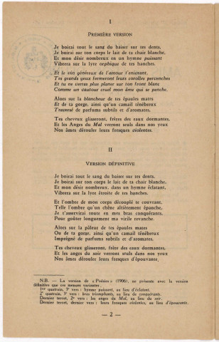 10/1961 - Bulletin / Société des amis de Léon Deubel