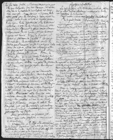 Ms 2878 - Tome V. Pierre-Joseph Proudhon. Notes et écrits divers.