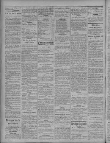 30/01/1910 - La Dépêche républicaine de Franche-Comté [Texte imprimé]