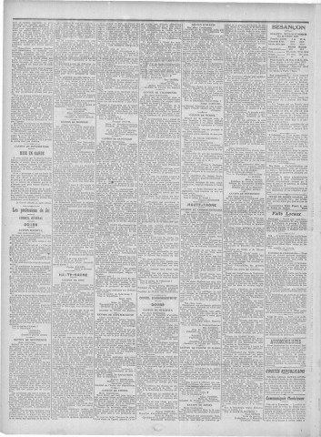 11/10/1928 - Le petit comtois [Texte imprimé] : journal républicain démocratique quotidien