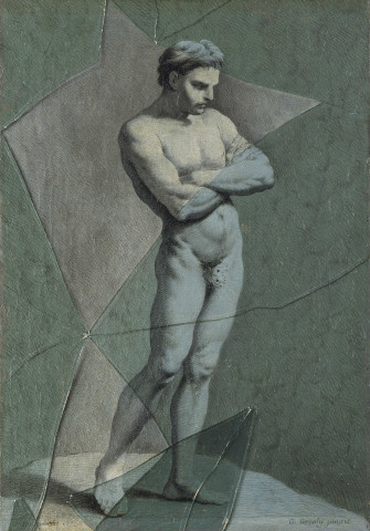 Trompe-l'oeil à la gravure de Bouchardon